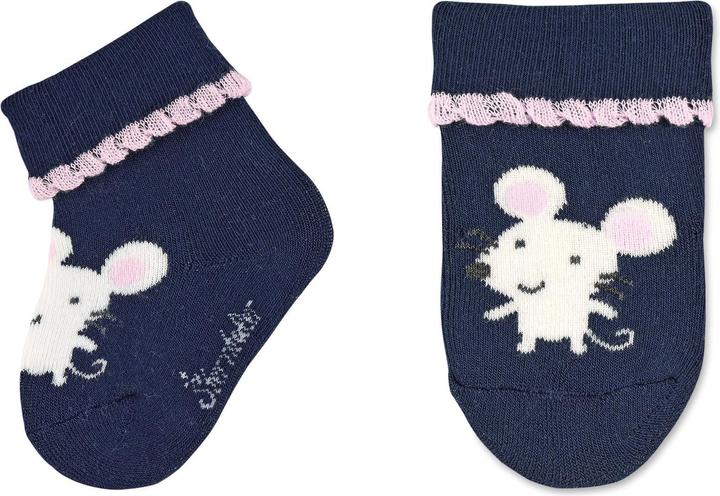 Produktbild Sterntaler Socken Maus 3er Set Marine Gr. 15/16 (3er Pack, 15 - 16)