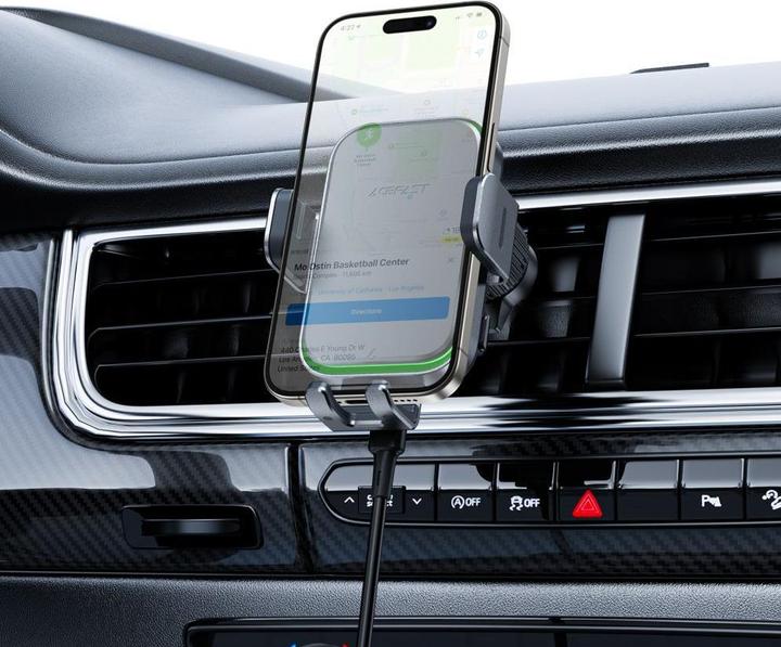 Produktbild Acefast Wireless charging car holder D17, 15W (black)