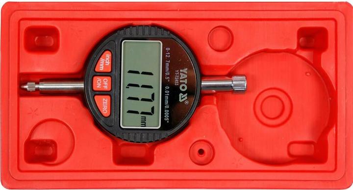 Produktbild Yato CZUJNIK ZEGAROWY ELEKTRONICZNY 0-12,7mm (9 cm)