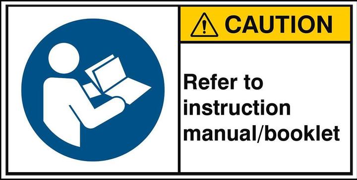 Image du produit Brady ISO Safety Sign - Référence à