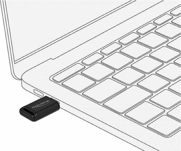 Actual product image Delock USB Bluetooth Adapter 61003, V4.0, USB Type-C (Transmitter & Receiver)