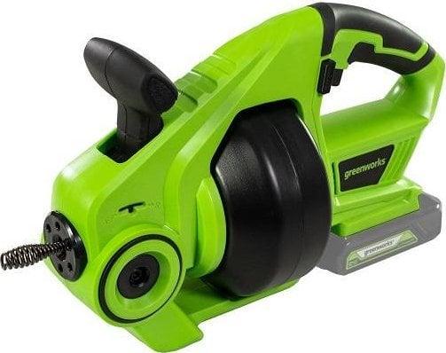 Greenworks G24DA Afløbsrenser 24V - uden batteri og lader - Without battery and charger