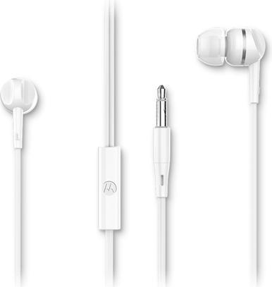 Produktbild Motorola Earphone EARBUDS 105 WHT (keine Geräuschunterdrückung, Kabelgebunden)