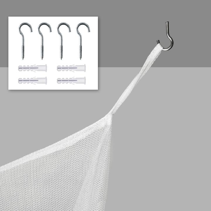 Image du produit tectake Moustiquaire pour Lit (200 x 210 cm)