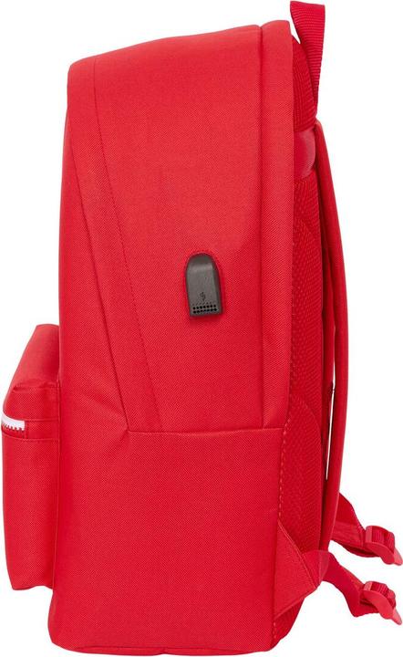 Produktbild Sevilla Fútbol Club Laptop- und Tablet-Rucksack mit USB-Anschluss Rot 31 x 44 x 18 cm