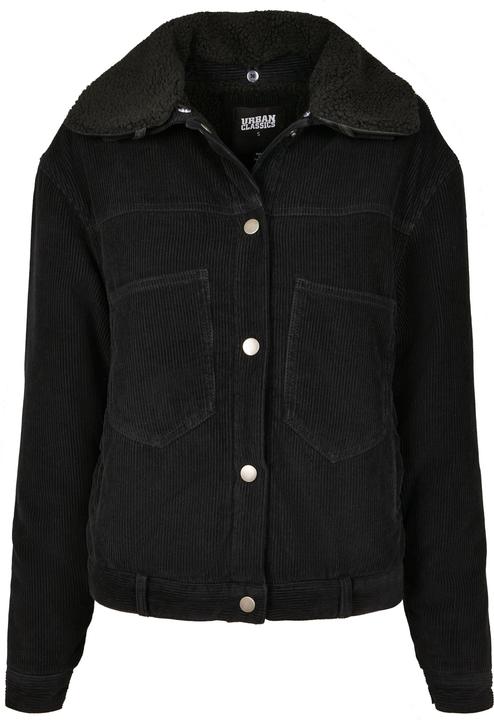 Urban Classics Ladies Oversized Corduroy Sherpa Jacket