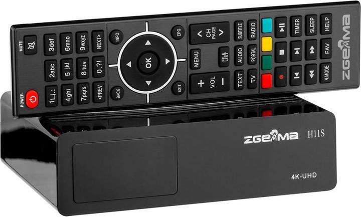 Immagine prodotto Zgemma H11S Sintonizzatore satellitare DVB-S2X 4K UHD H.265 HEVC LINUX KODI UNICABLE (16 GB, DVB-T, DVB-S, DVB-S2, DVB-C)