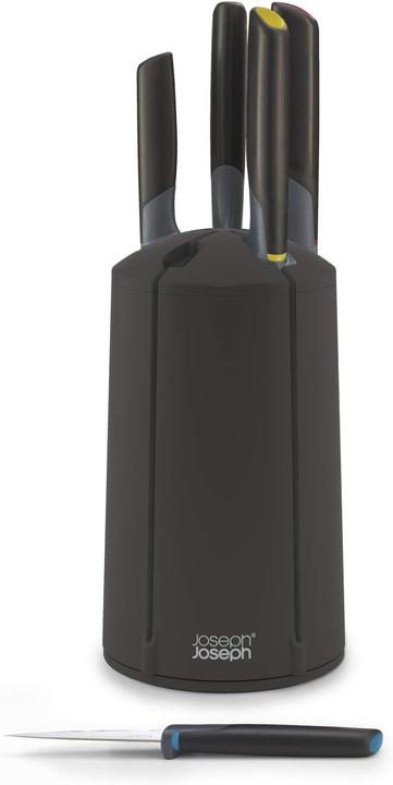 Actual product image Joseph Joseph Knife block 5-pcs. ELEVATE KARUSSELL Black