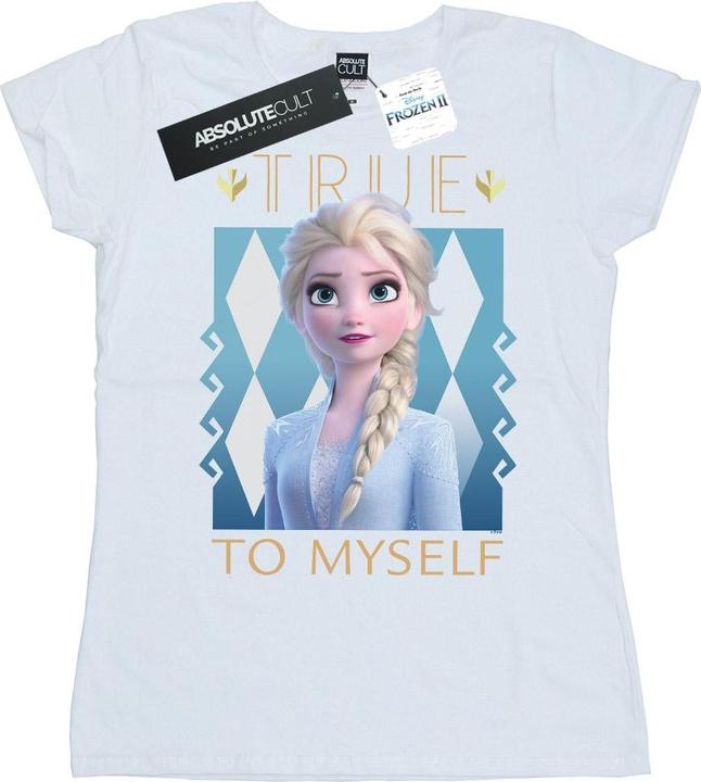 Immagine prodotto Disney Frozen 2 Elsa True To Myself Maglietta Donna (M)