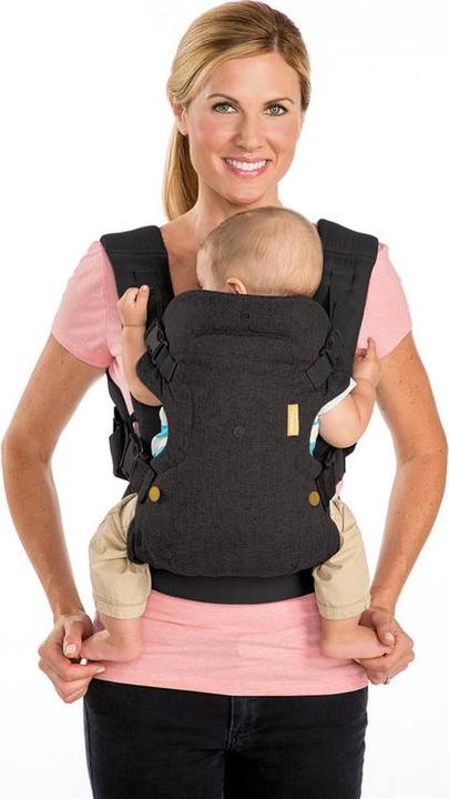 Produktbild Infantino Flip Advanced 4-in-1 Babytrage "Gold" – Ergonomische Babytrage mit 4 Tragepositionen