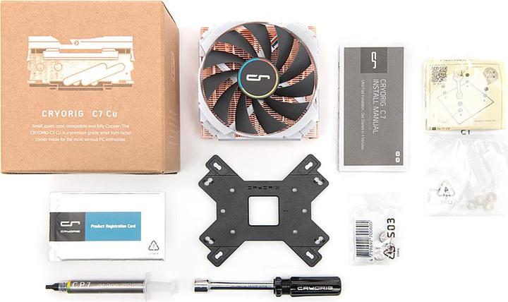 Actual product image Cryorig C7 CU (47 mm)