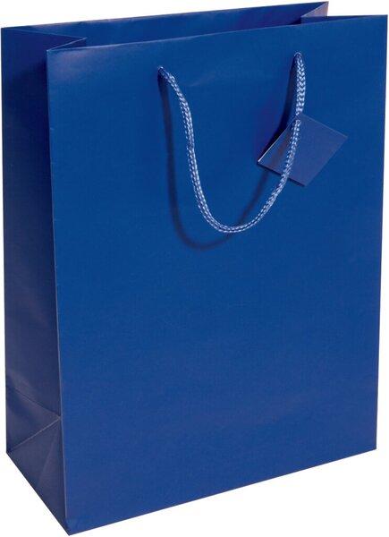 Produktbild Sigel 5 Geschenktaschen blau 26,0 x 33,0 cm (Geschenkbox, 5 x)