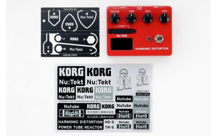 Produktbild Korg Effektpedal, Nu:Tekt, HD-S Harmonic Distortion, DIY-Bausatz (Bass, Gitarre)