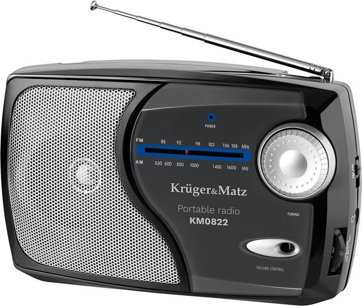 Immagine prodotto Krüger&Matz radio analogica portatile modello KM0822 (VHF, AM, FM)