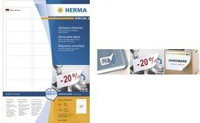 Productafbeelding HERMA A4 verwijderbare etiketten