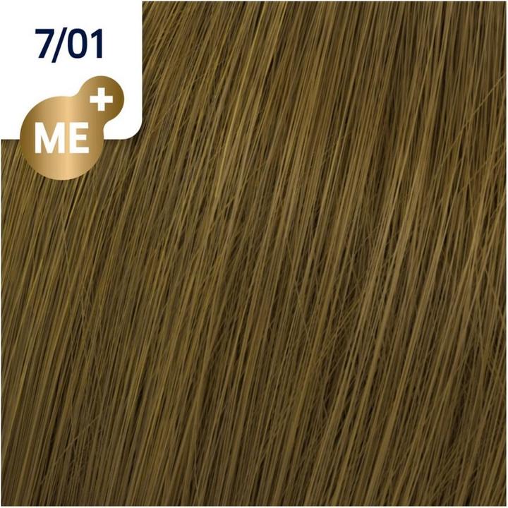 Actual product image Wella Koleston Perfect Me+ Pure Naturals (7/01 medium blonde nature-ash)