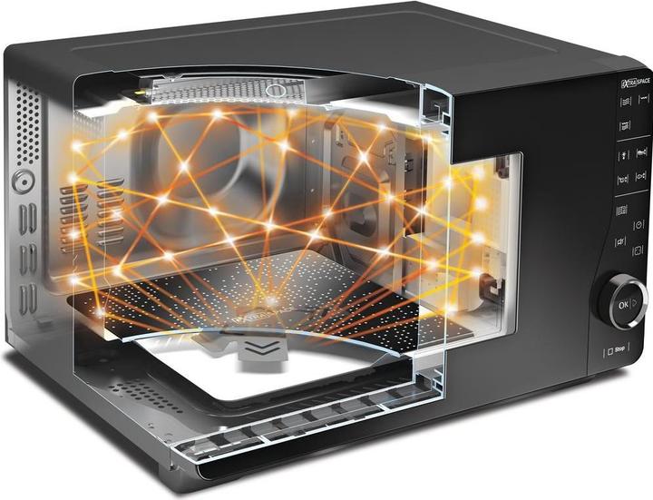 Immagine prodotto Whirlpool MWF 420 BL - Piano di lavoro - Solo Microonde - 25 l - 800 W - Touch - Nero (25 l)