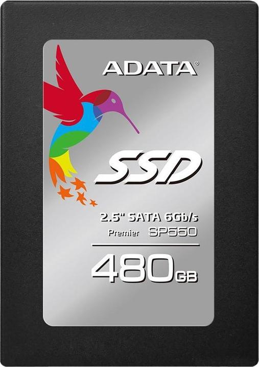 Produktbild Adata SSD Flash SP550, 480GB, 2.5", Box (480 GB, 2.5")