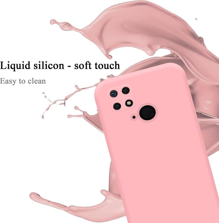 Actual product image Cadorabo TPU Liquid Silicone Case Cover for Xiaomi RedMi 10C / POCO C40 (Xiaomi Redmi 10C, Xiaomi Poco C40)