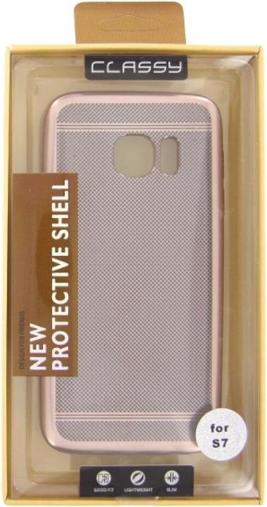 Produktbild OEM Silicone Case Classy Samsung Galaxy S7 rose (Samsung Galaxy S7)