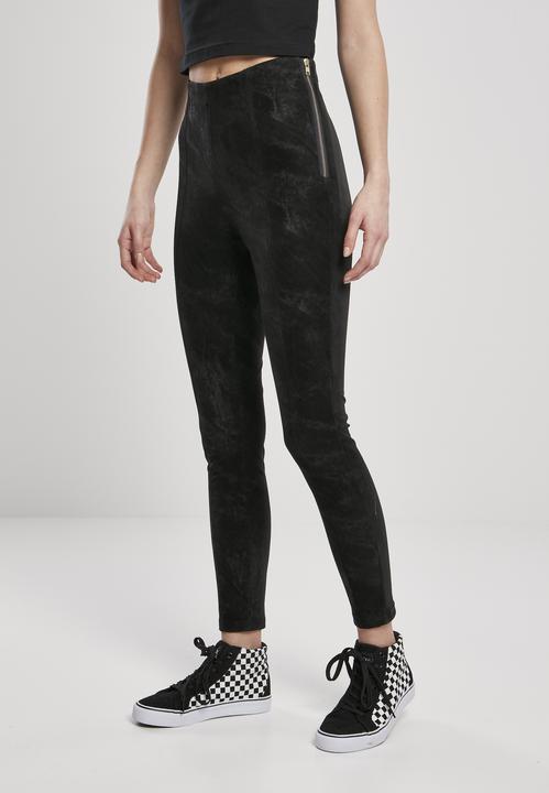 Produktbild Urban Classics Ladies Washed Synthetic Leather Pants (M)