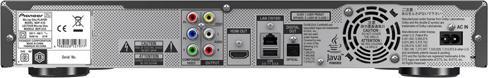 Actual product image Pioneer BDP-430, 3D Blu-ray Disc Player, BD-Live, Front-USB