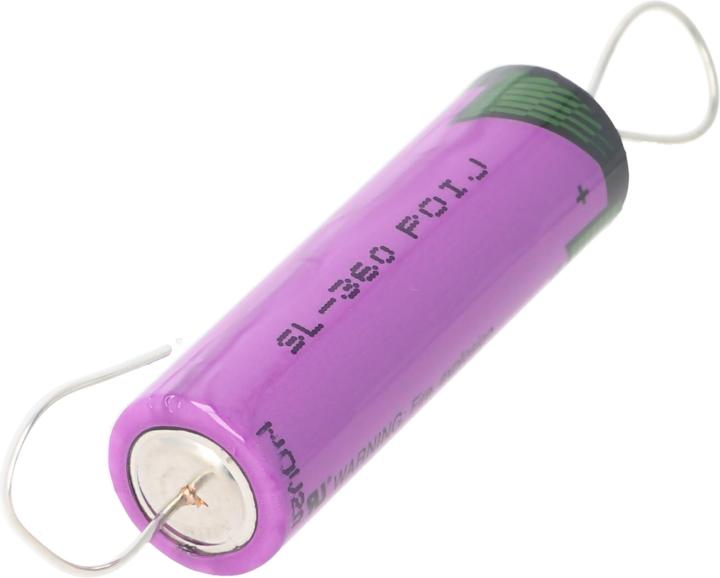Image du produit Tadiran Batterie SL-360/P Axialer Draht (1 pcs, AA, 20 mAh)