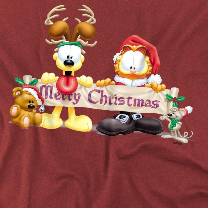 Produktbild Garfield TShirt weihnachtliches Design (M)