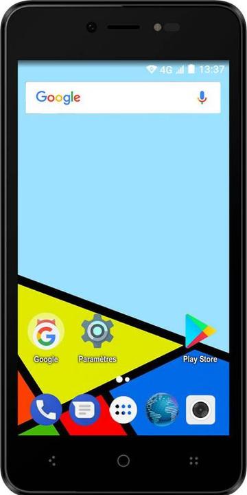 Actual product image Konrow Easy Feel - Android 7.0 - 4G - 5" Display - Dual Sim - 16GB, 1GB RAM - Black (1 GB, Black, 5", 4G)