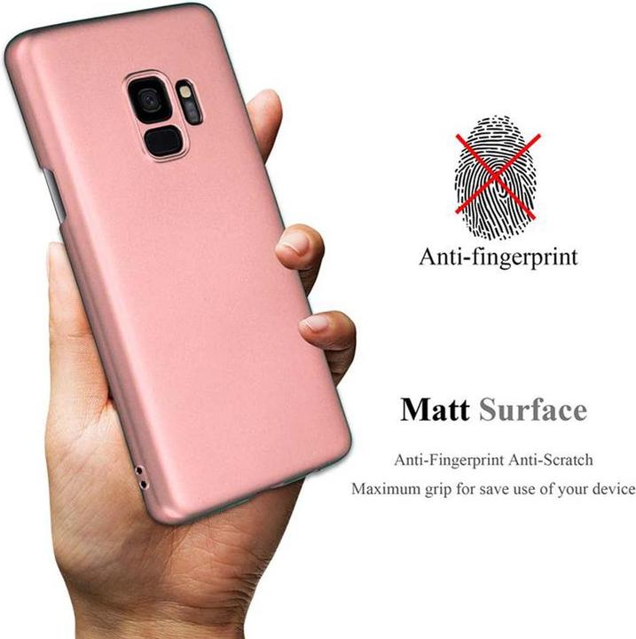 Actual product image Cadorabo Hard Cover Matt Metal Cover (Samsung Galaxy S9+)