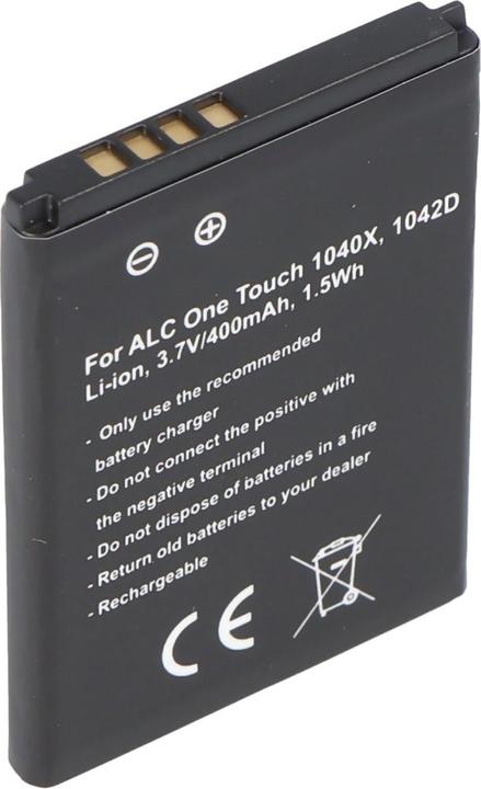 Produktbild Alcatel Akku CAB0400000C1, One Touch 1040X, One Touch 1042D, OT 1040X, OT 1042D