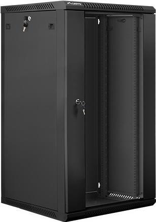 Actual product image Lanberg WF01-6622-10B Rack 22U Wall Mounted Shelf (22 RU, 19 inch rack)