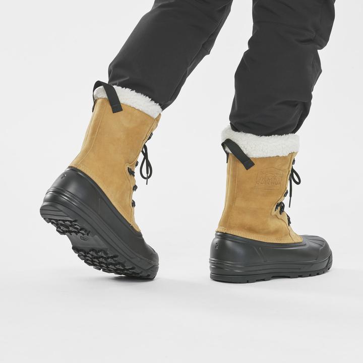Immagine prodotto Quechua Stivali da neve da uomo in pelle con lacci caldi e impermeabili - SH900 (43)
