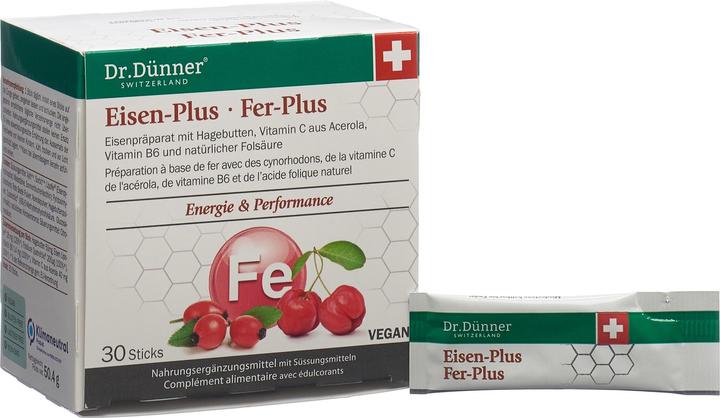 Image du produit Dr. Dünner fer-plus stick (30 pièce(s), Stylo, 85 g)