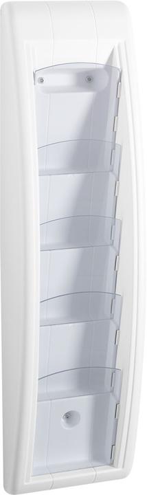 Actual product image Paperflow Brochure wall holder Quickfit, DIN A5 o. DIN 1/3 A4 (DL)