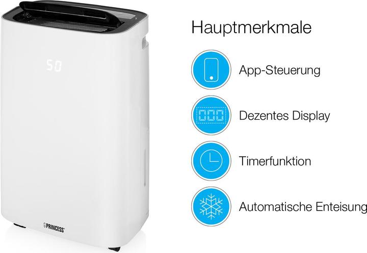 Actual product image Princess Smart dehumidifier (30 l/24h)