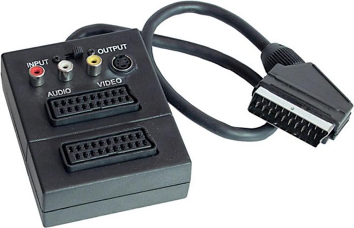 Shiverpeaks Adattatore per la massima connettività S/CONN Adattatore video/audio, da spina Scart a presa Scart