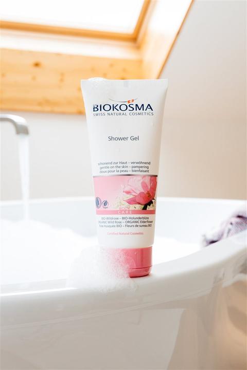 Immagine prodotto Biokosma GEL DOCCIA Rosa selvatica biologica - Sambuco biologico (200 ml)