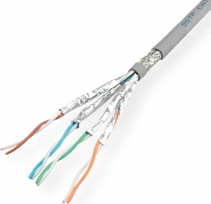 Actual product image Roline Installation cable (SFTP, CAT7, 100 m)
