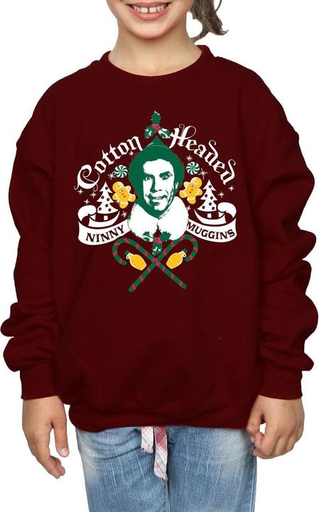 Immagine prodotto Elf Cotton Headed Ninny Muggins Felpa Ragazze (152, 158)