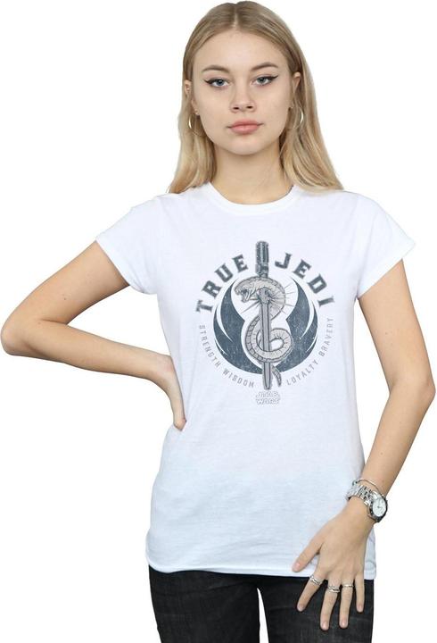 Immagine prodotto Star Wars The Rise Of Skywalker True Jedi Blue Maglietta Donna (M)