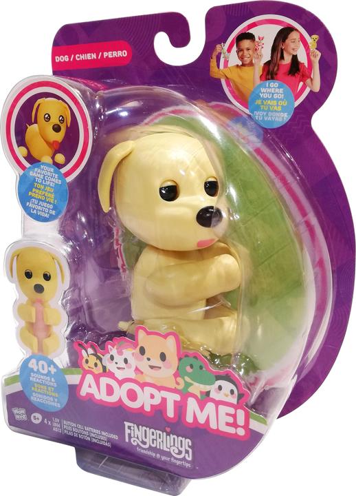Actual product image WowWee Fingerlings X Adopt Me dog
