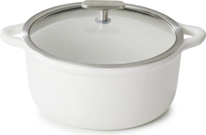 Revol Bombance Round Indu. casser. 26 cm Alab. White + glass Indu. (26 cm, Pot)