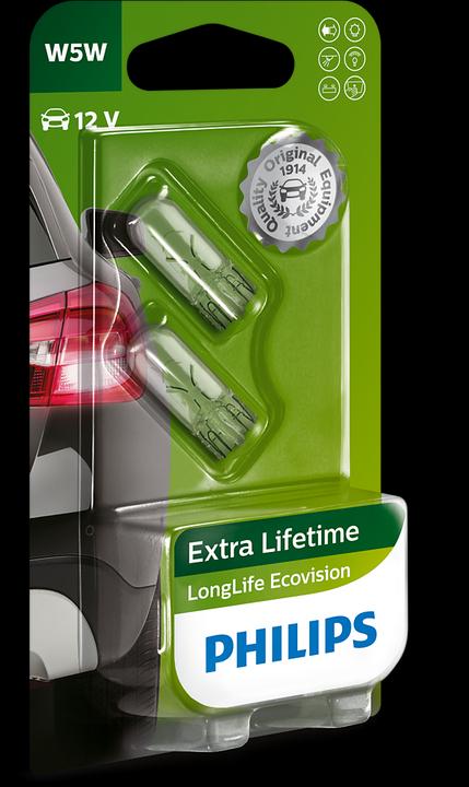 Produktbild Philips LongLife EcoVision (W5W)