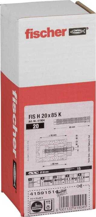Actual product image Fischer Injection anchor sleeves FIS HK (1 pcs.)