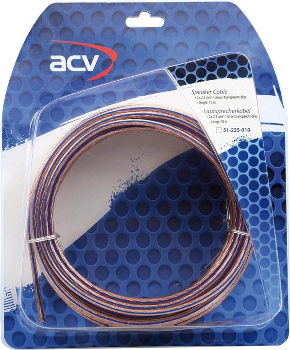 Actual product image ACV Car HiFi Speaker Cable Set 2 x 2.50 mm² 10 m