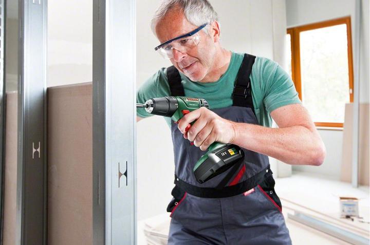 Actual product image Bosch Home & Garden PSR 1800 LI-2 Systembox Set (Rechargeable battery operated)