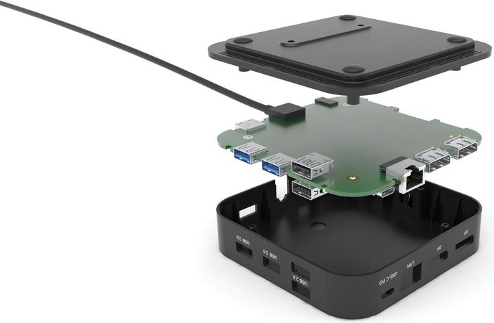 Immagine prodotto i-tec Dual DP USB-C Power Delivery 4k Dock (USB-C, 3 Porti)
