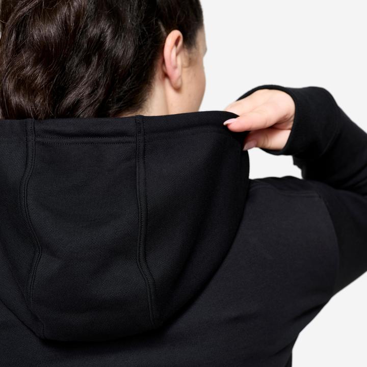 Actual product image Domyos Hoodie Damen lang - schwarz (XS)