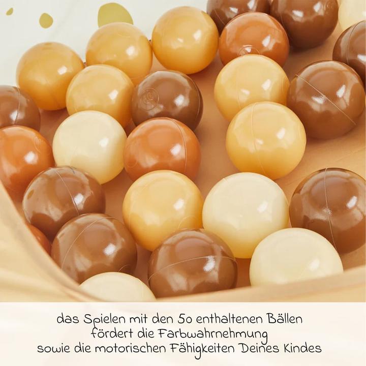 Produktbild Bieco Pop up Bällebad Dots mit 50 Bällen